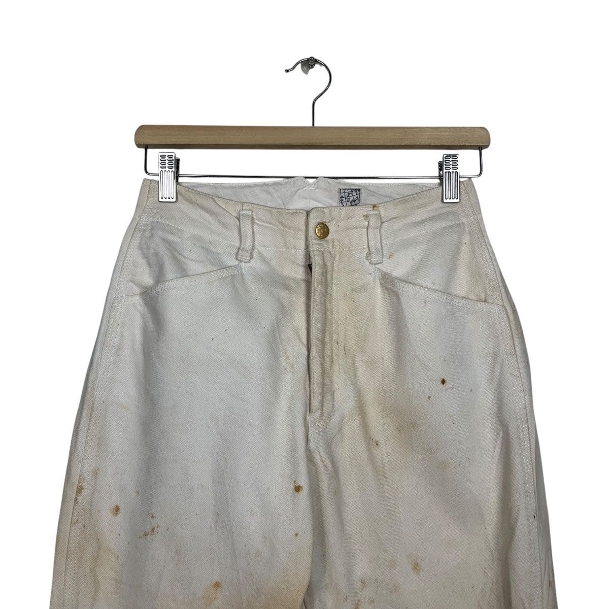 Junko Shimada Vintage Part 2 By Junko Shimada Distressed Stain Denim Size US 26 / EU 42 - 2 Thumbnail