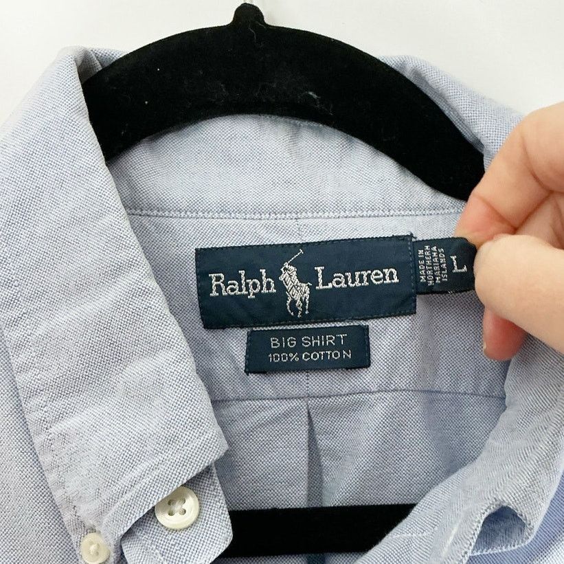 Ralph Lauren Ralph Lauren Mens The Big Shirt Button Up Teddy Bear Cotton Size US L / EU 52-54 / 3 - 4 Thumbnail