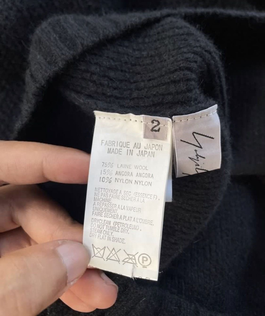 Yohji Yamamoto Yohji Yamamoto crop knit Size US M / EU 48-50 / 2 - 6 Thumbnail
