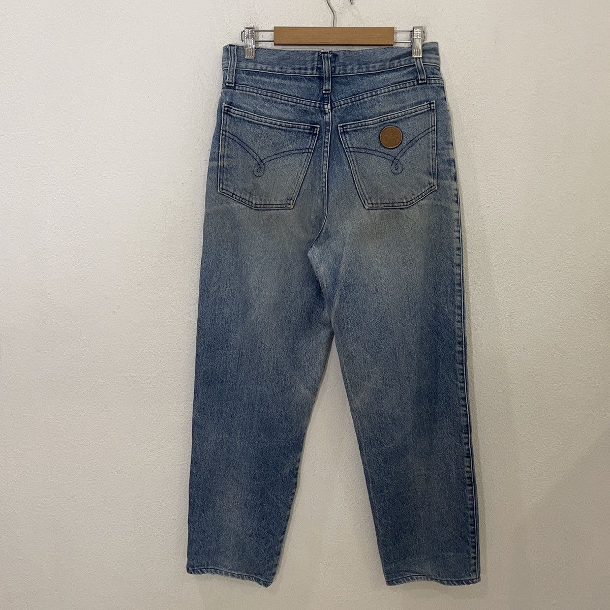 Moschino Vintage Moschino Distressed Denim Jeans Size US 29 - 8 Thumbnail