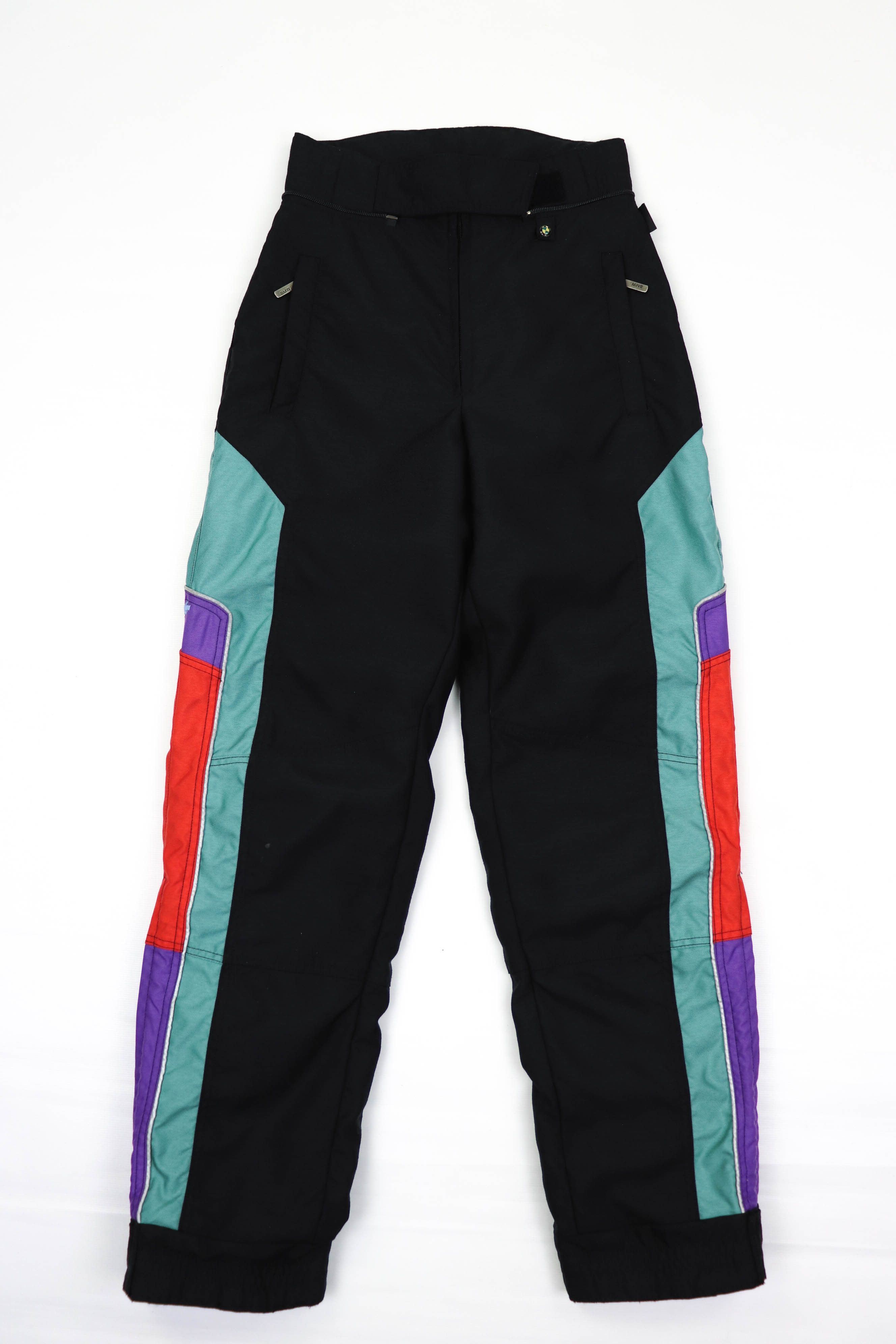 BMW BMW Vintage 90s Gore-Tex Nylon Snowboard Snow Ski Pants Size 26" / US 2 / IT 38 - 1 Thumbnail