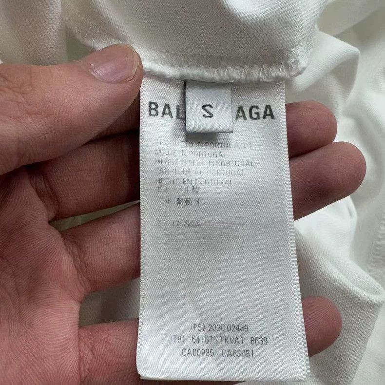 Balenciaga Balenciaga Dissolve smiling face white Size US S / EU 44-46 / 1 - 7 Thumbnail