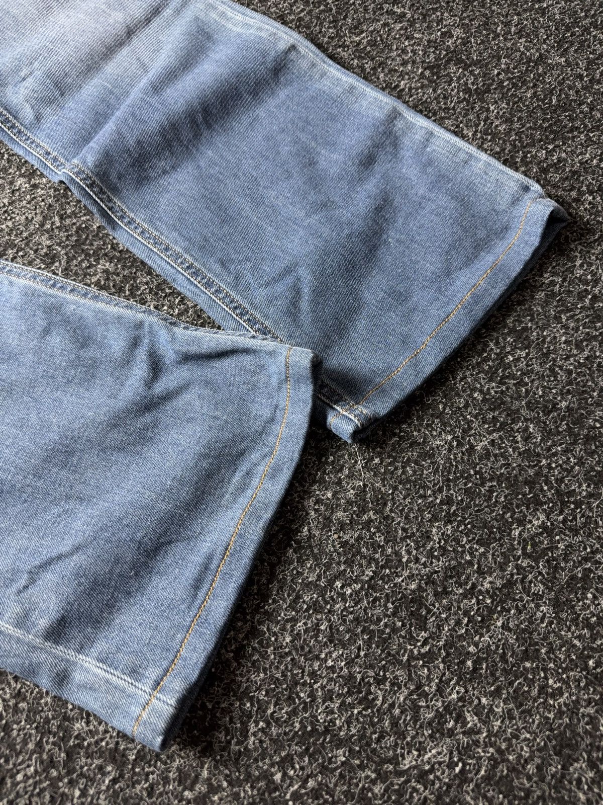 Diesel Vintage Luxury 00s Diesel Distressed Zatiny Jeans Y2K Denim Size US 33 - 4 Thumbnail