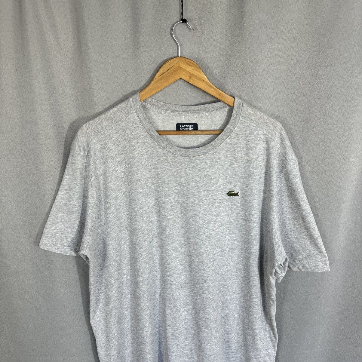 Lacoste Lacoste Sport grey tee t-shirt xxl streetwear basic casual Size US XXL / EU 58 / 5 - 2 Thumbnail