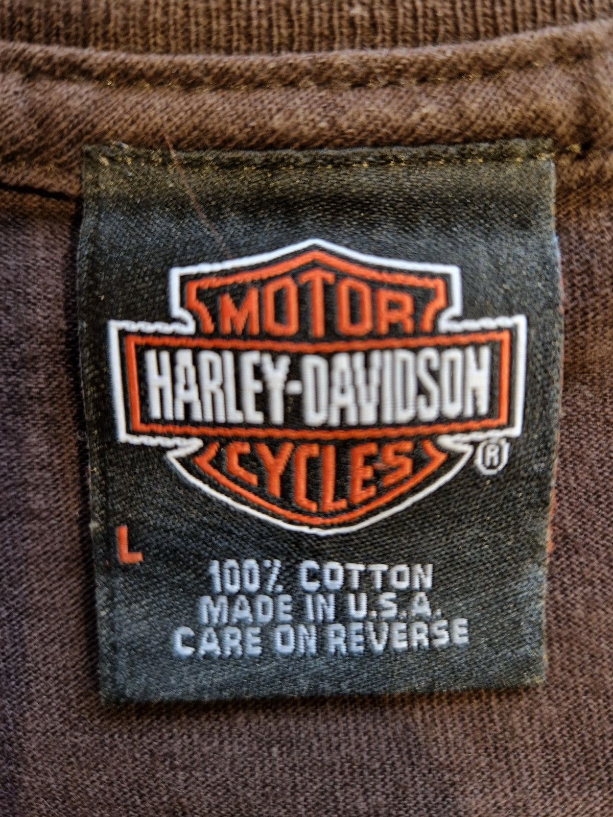 Harley Davidson Harley Davidson vintage t-shirt size L Size US L / EU 52-54 / 3 - 5 Thumbnail