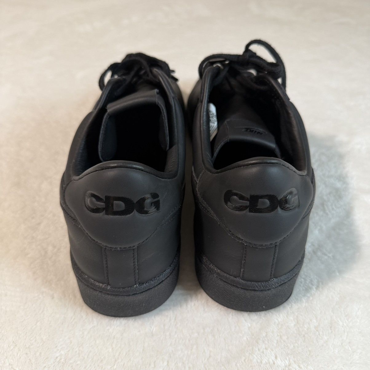 Comme des Garcons × Nike BLACK Comme des Garçons x Nike Tennis Classic Sneakers Size US 14 / EU 47 - 2 Thumbnail