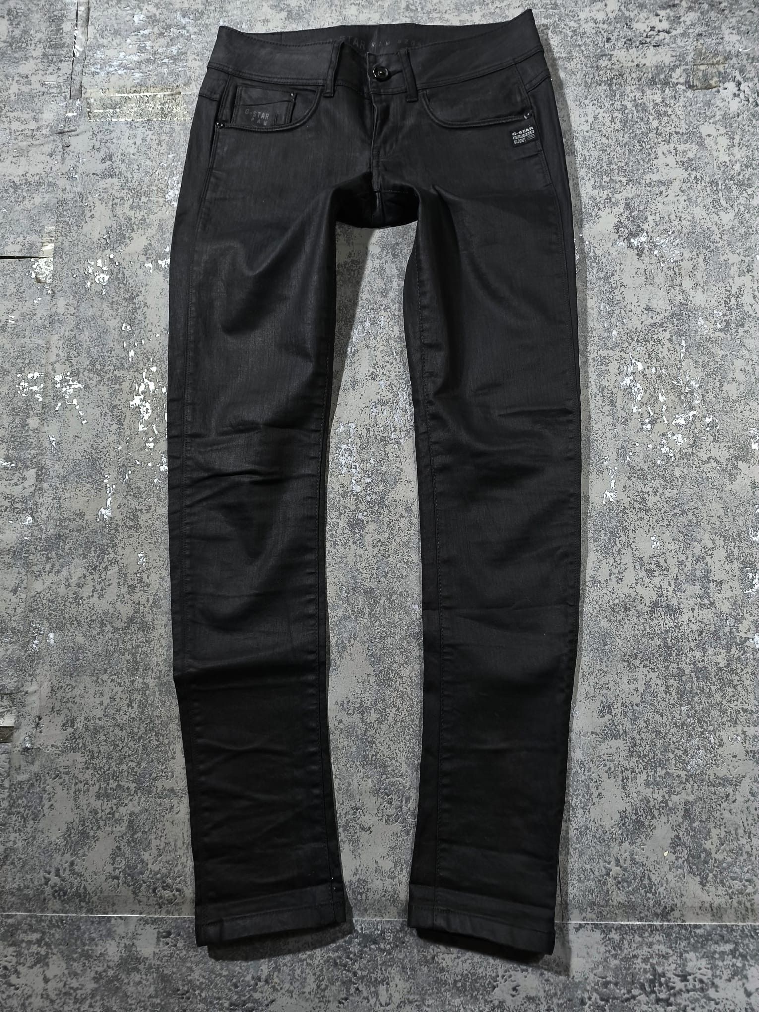 G-Star SLIMFIT LOWRISE GSTAR WAX JEANS HEDI SLIMANE Size 30" / US 8 / IT 44 - 8 Thumbnail