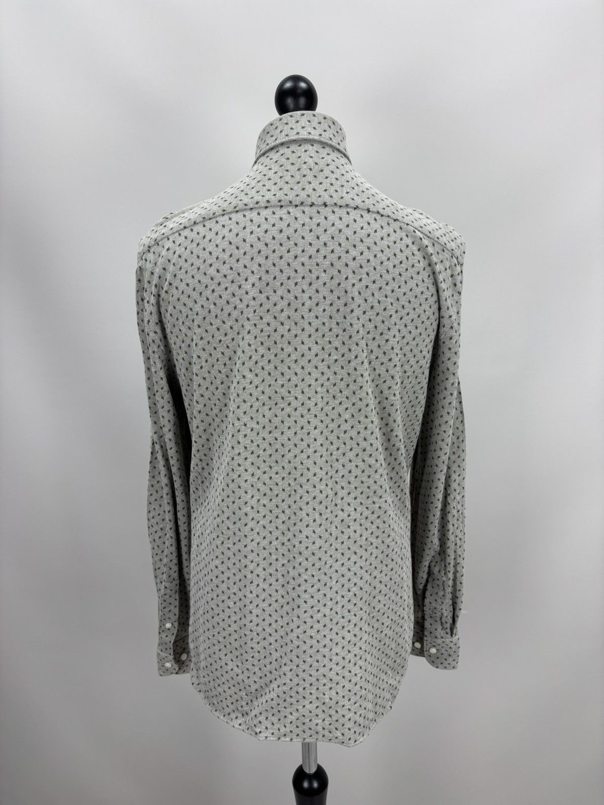Hugo Boss Mens shirt BOSS Size L Color Gray Size US L / EU 52-54 / 3 - 7 Thumbnail