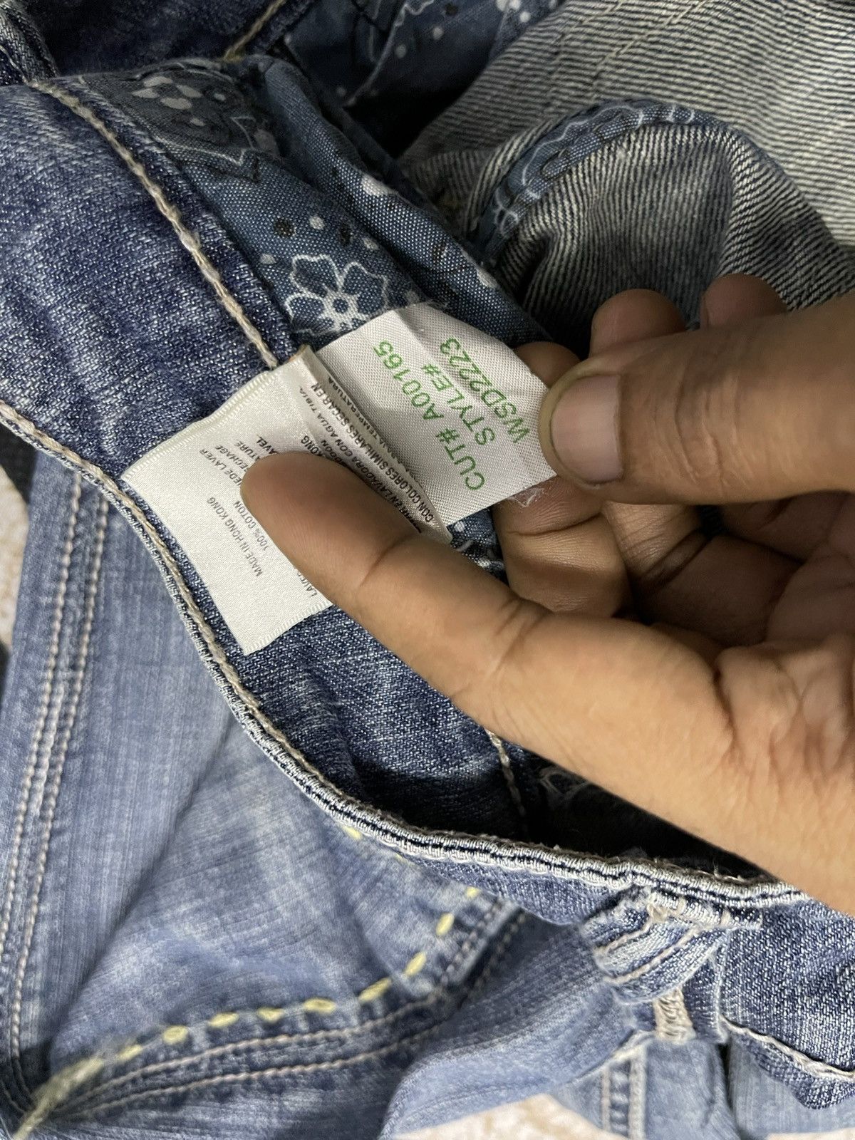 Antik Denim 90s ANTIK DENIM DISTRESSED FLARE JEANS Size US 29 - 12 Thumbnail