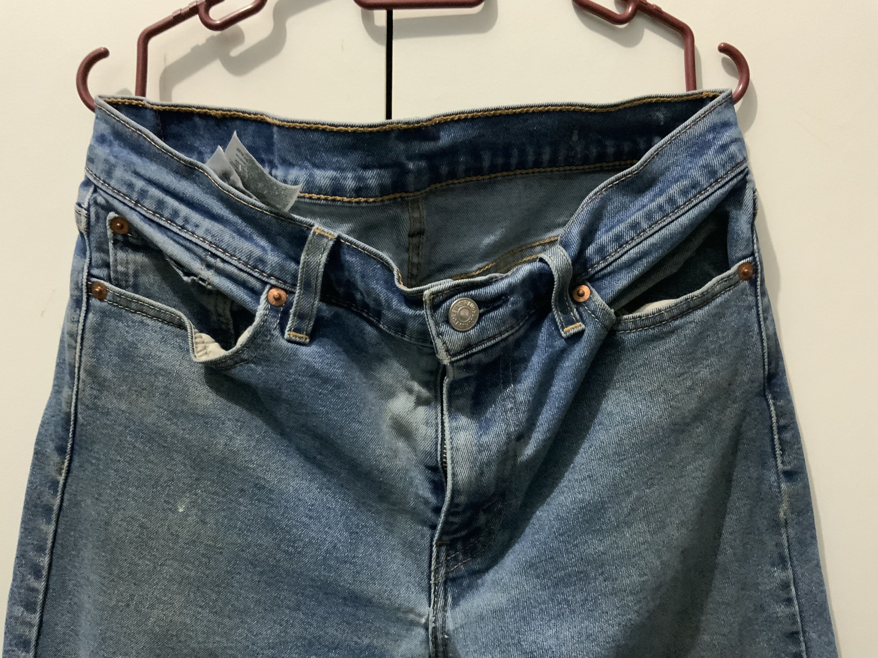 Levi's Vintage Clothing Levi’s 511 Light Wash Denim Jeans Size US 30 / EU 46 - 3 Thumbnail