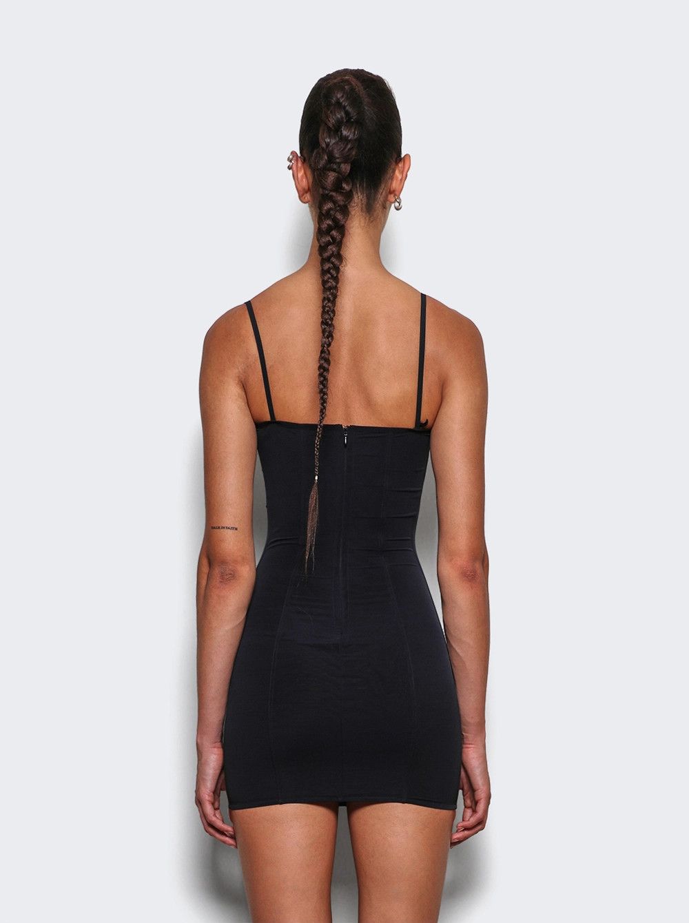 The Attico o1mle0526 Mini Dress in Black Size M / US 6-8 / IT 42-44 - 5 Thumbnail