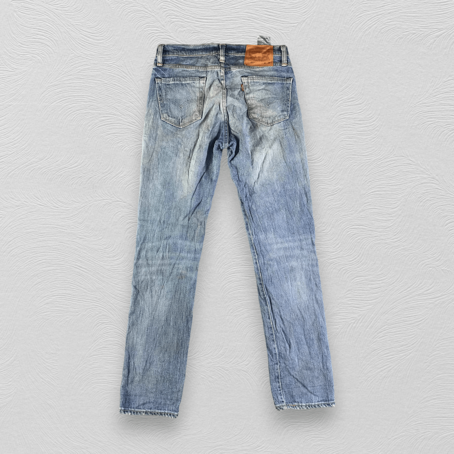 Levi's Levis 511 Jeans Distressed Denim KJ3078 Size US 30 / EU 46 - 2 Thumbnail