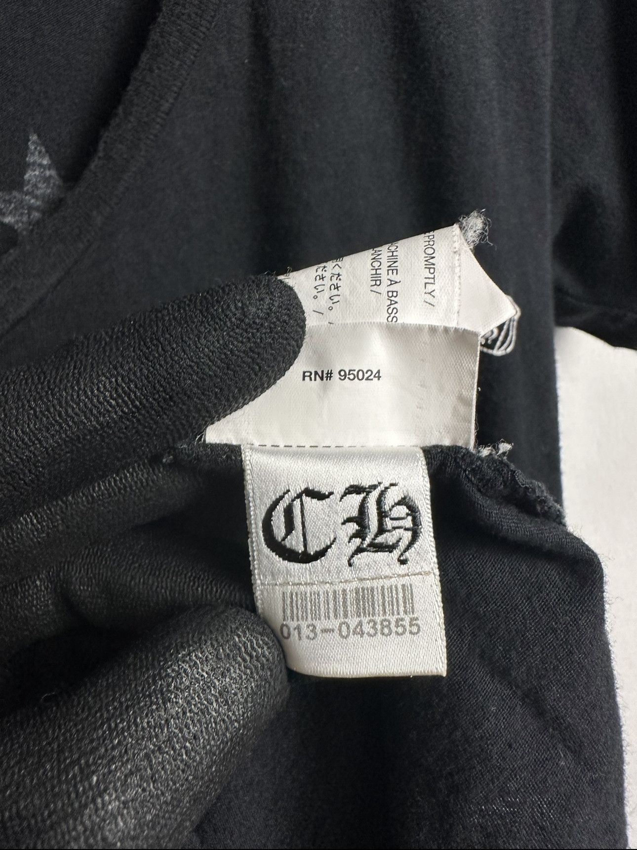 Chrome Hearts V-Neck T-Shirt Short Sleeve T Shirts