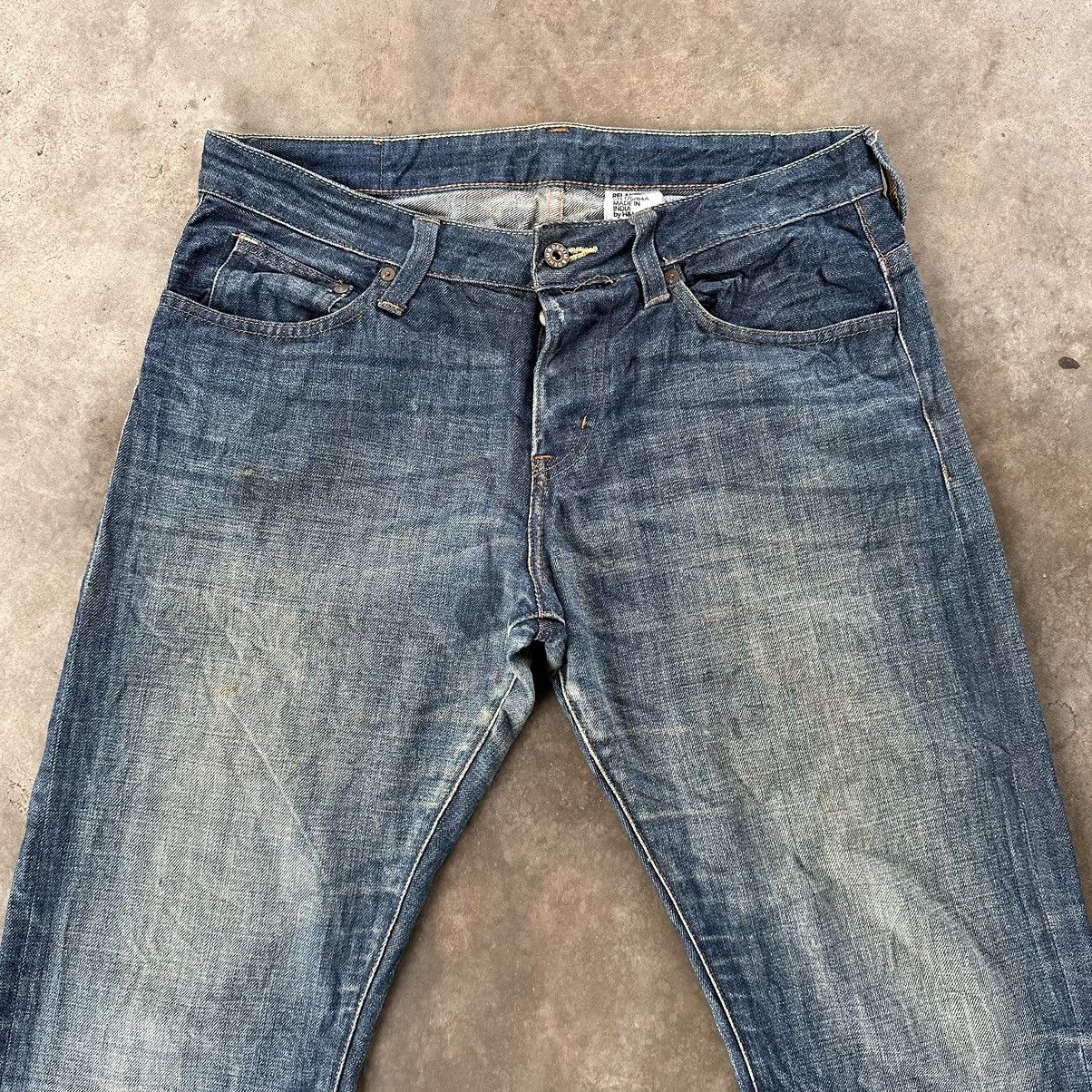 Japanese Brand Vintage Japanese Rusty Jean Faded Denim Pant W34 Size US 34 / EU 50 - 3 Thumbnail