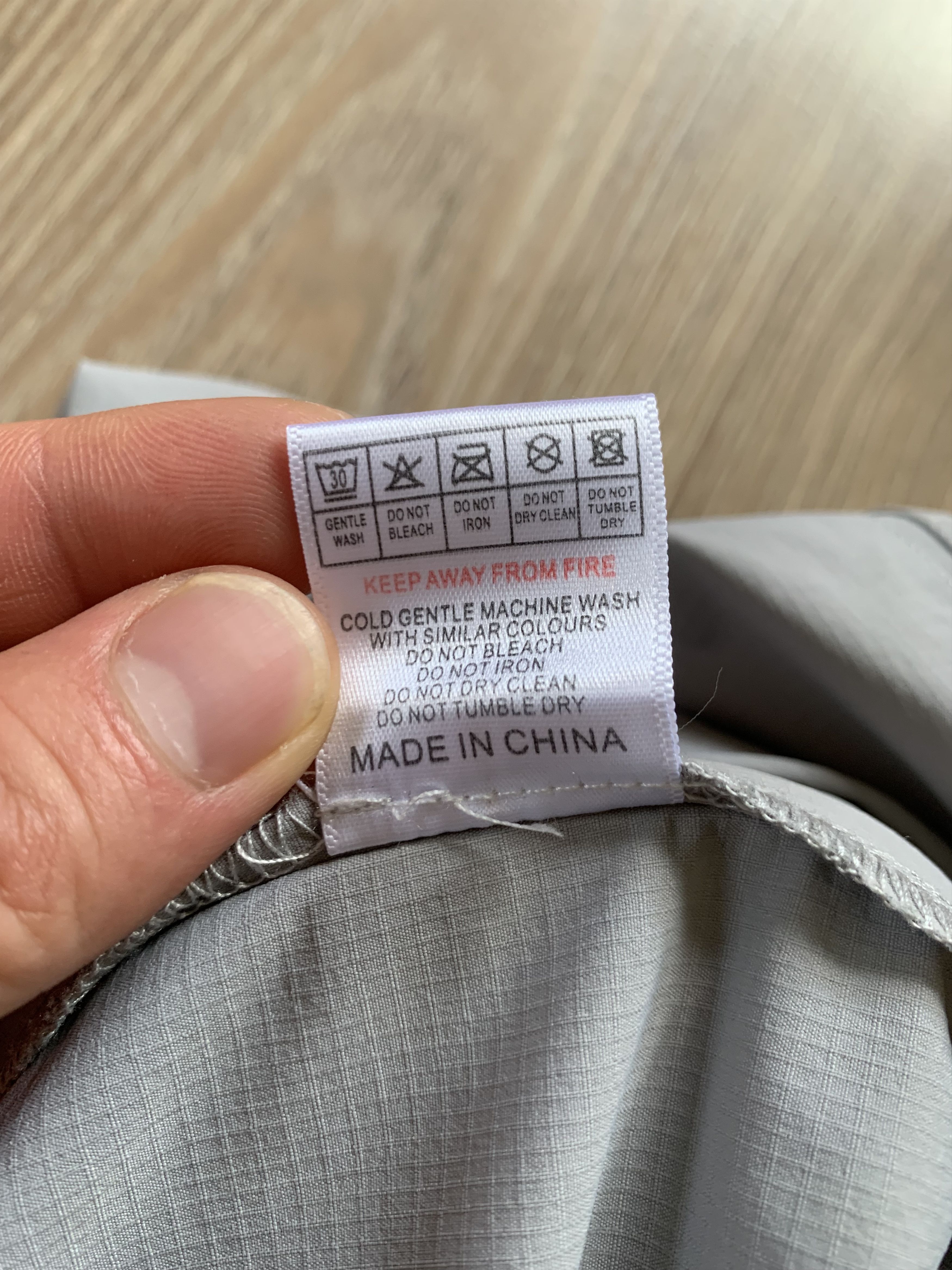 Other Arne Mens Grey Cargo Pants Size US 30 / EU 46 - 10 Thumbnail