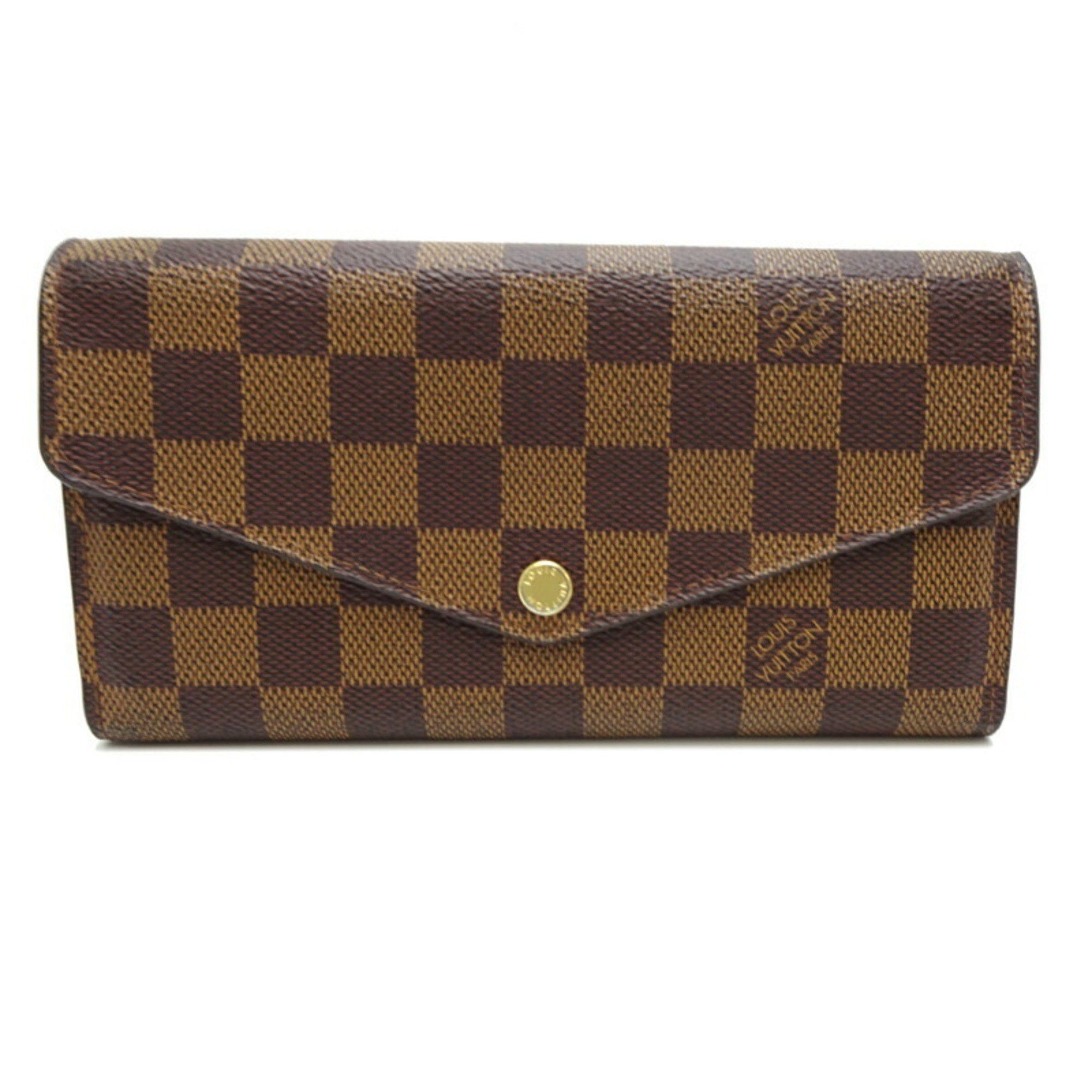 Louis Vuitton Louis Vuitton Portefeuille Sarah Long Wallet N63209 Damier Brown for Men and Women Size ONE SIZE - 1 Thumbnail