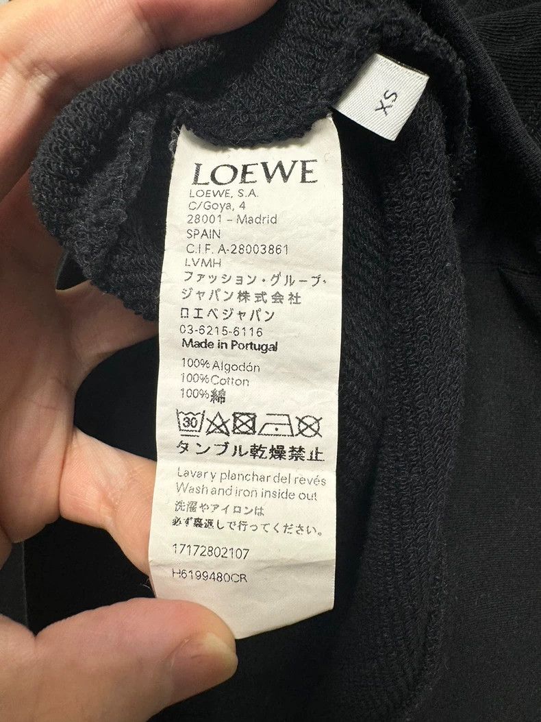 Loewe LOEWE Black floral hoodie Size XS / US 0-2 / IT 36-38 - 6 Thumbnail