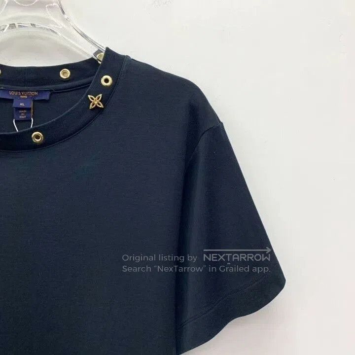 Louis Vuitton Louis Vuitton Black Gold Monogram T. Size US XL / EU 56 / 4 - 3 Thumbnail