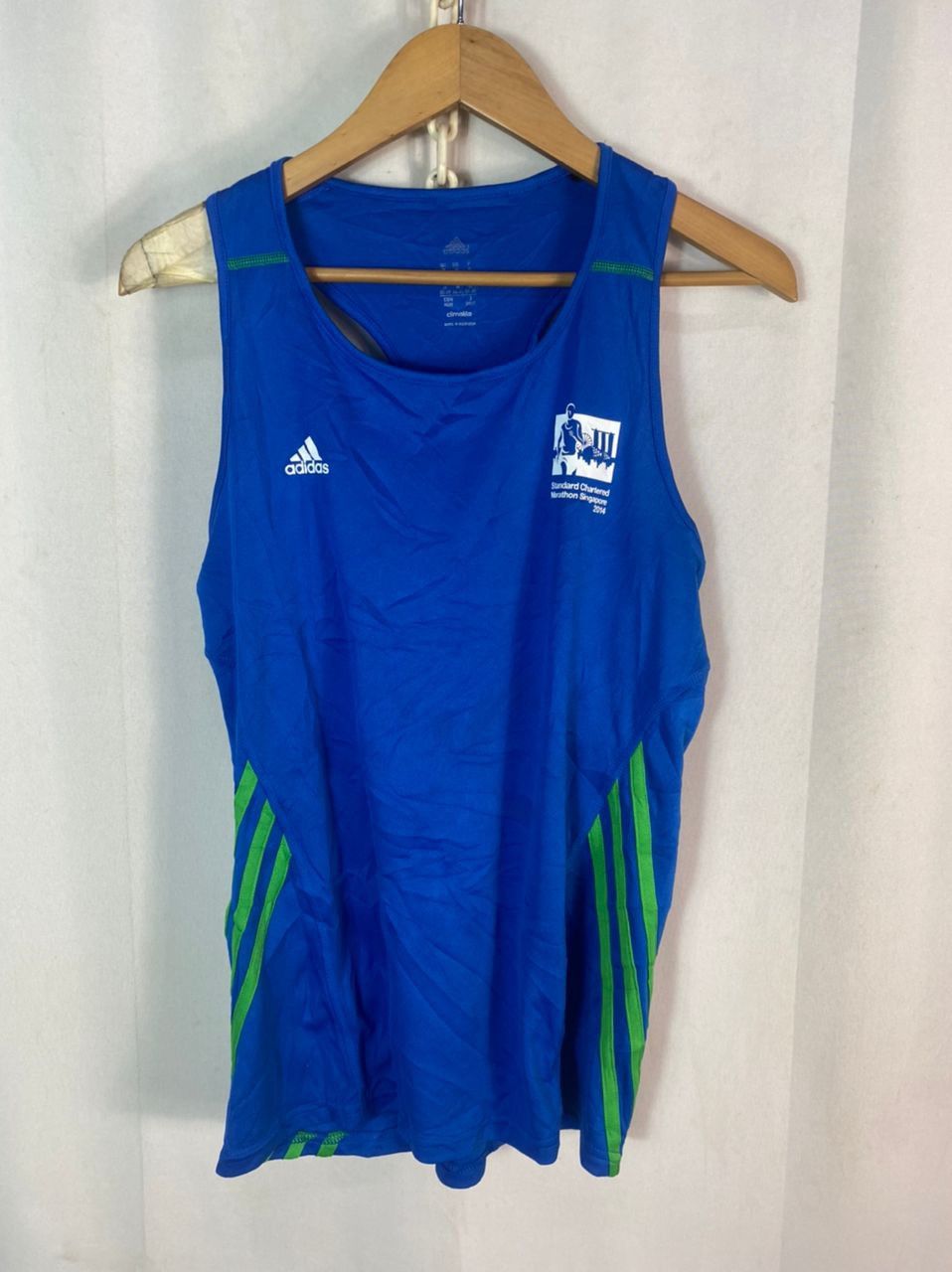 Adidas Adidas tanktop marathon Singapore 2014 Size US S / EU 44-46 / 1 - 1 Thumbnail