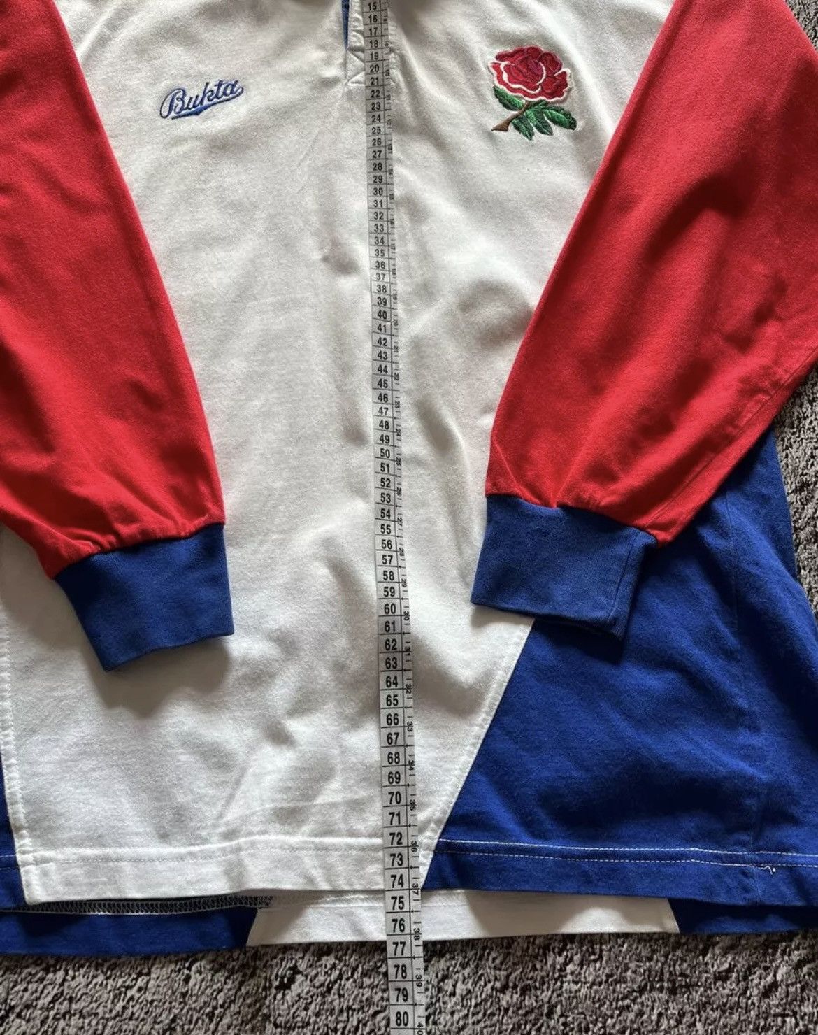 Vintage Vintage England Rugby Union Jersey Bukta Rare Shirt Men's Size US XL / EU 56 / 4 - 8 Thumbnail