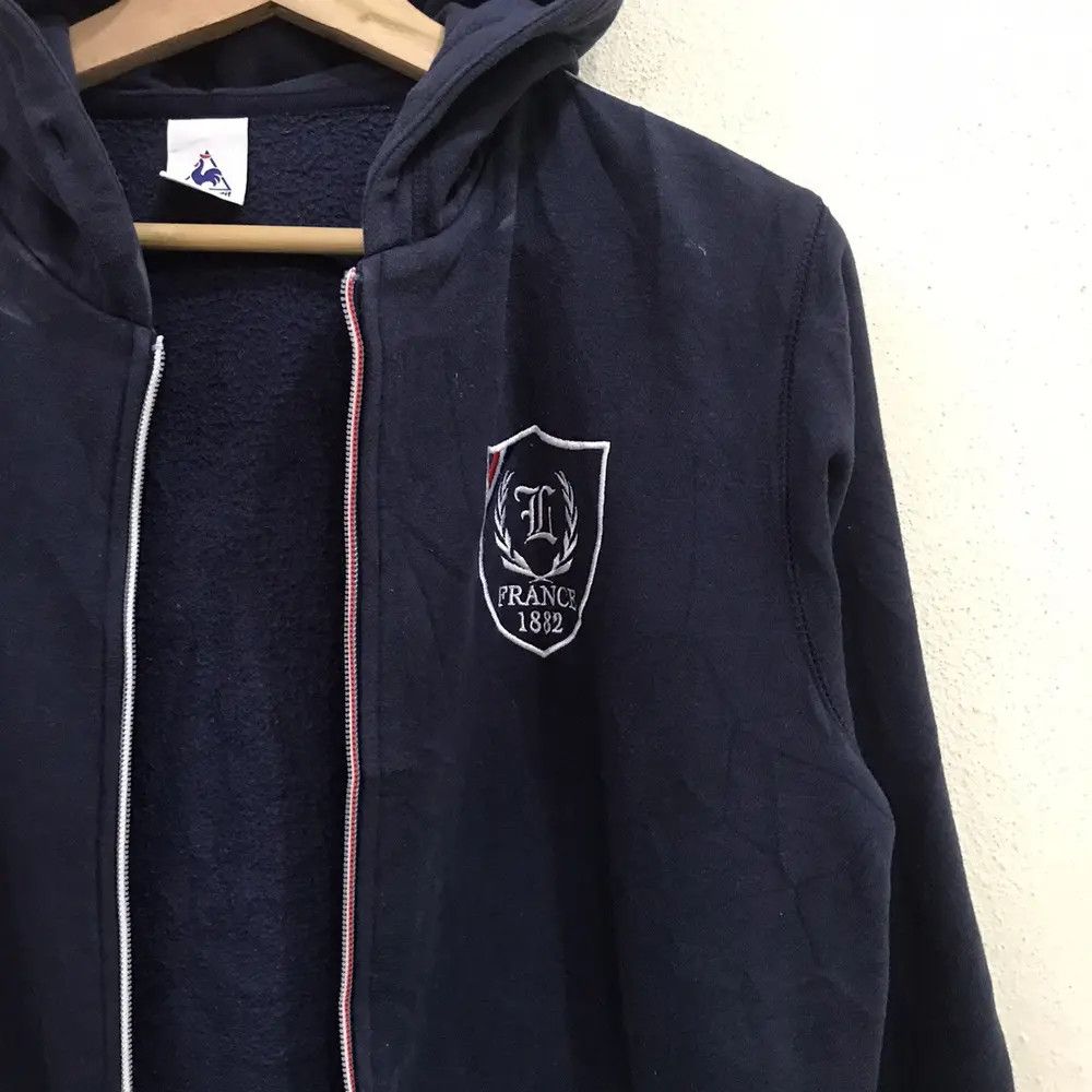 Le Coq Sportif × Vintage Le Coq Sportif Small Logo Hoodies Size US S / EU 44-46 / 1 - 5 Thumbnail