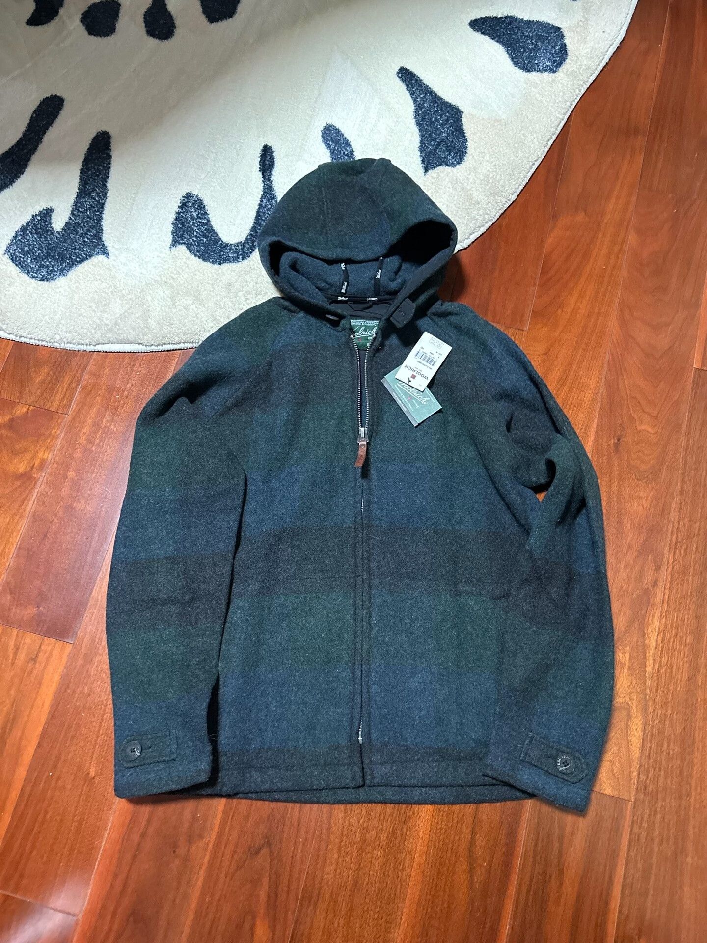 Woolrich Woolen Mills Woolrich Heavy Wool Jacket Hoodie Size US M / EU 48-50 / 2 - 1 Thumbnail
