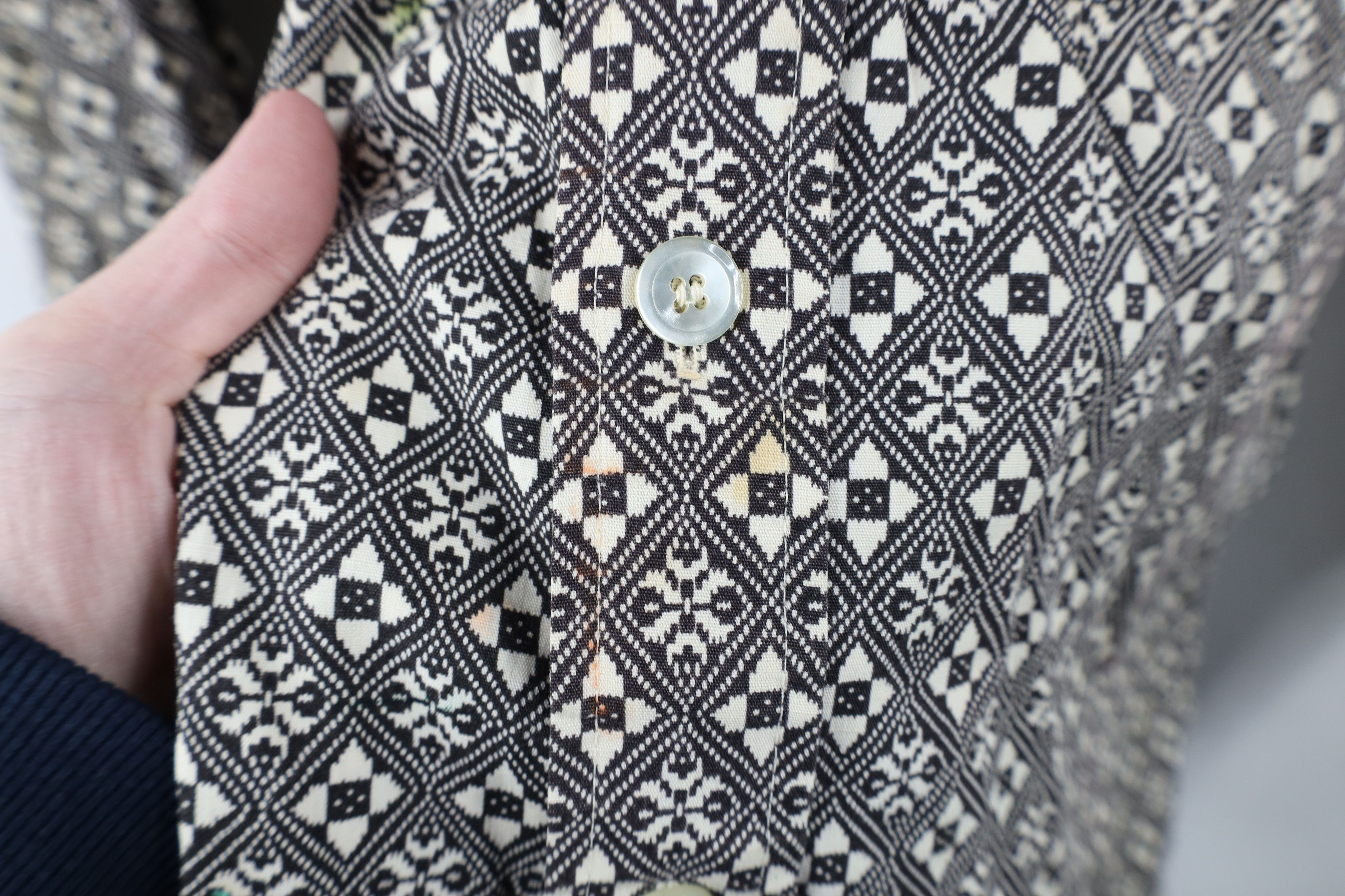 Vintage Vintage 60s 70s Streetwear Collared Button Shirt USA Size US L / EU 52-54 / 3 - 4 Thumbnail