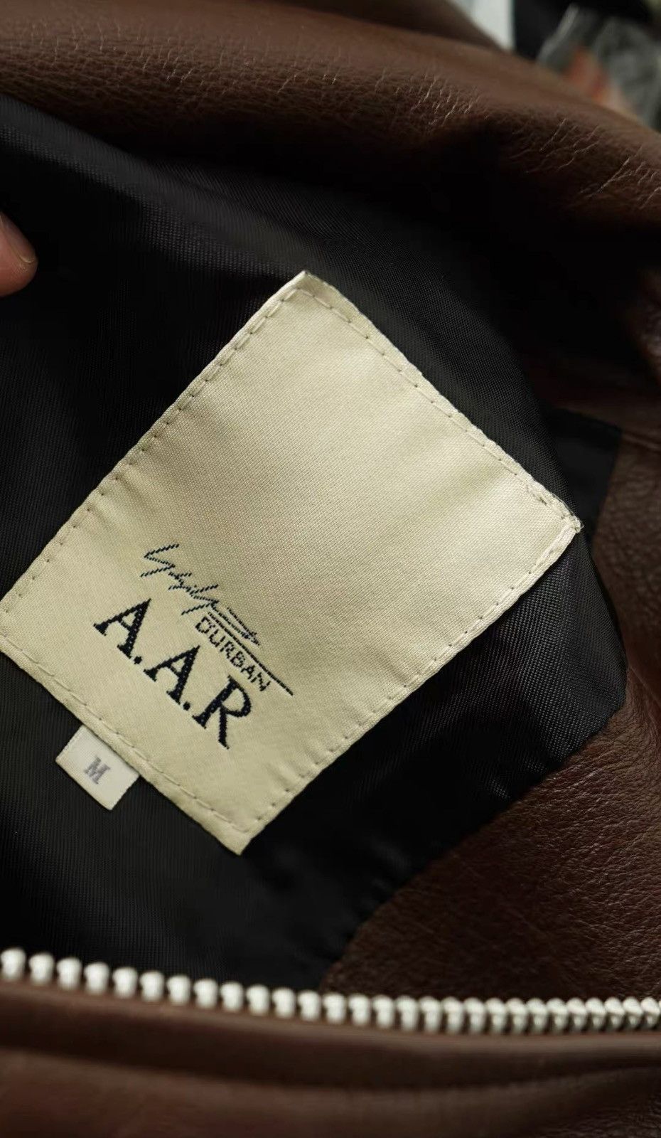 Yohji Yamamoto Yohji Yamamoto AAR Dark Brown Leather Jacket Size US M / EU 48-50 / 2 - 7 Thumbnail