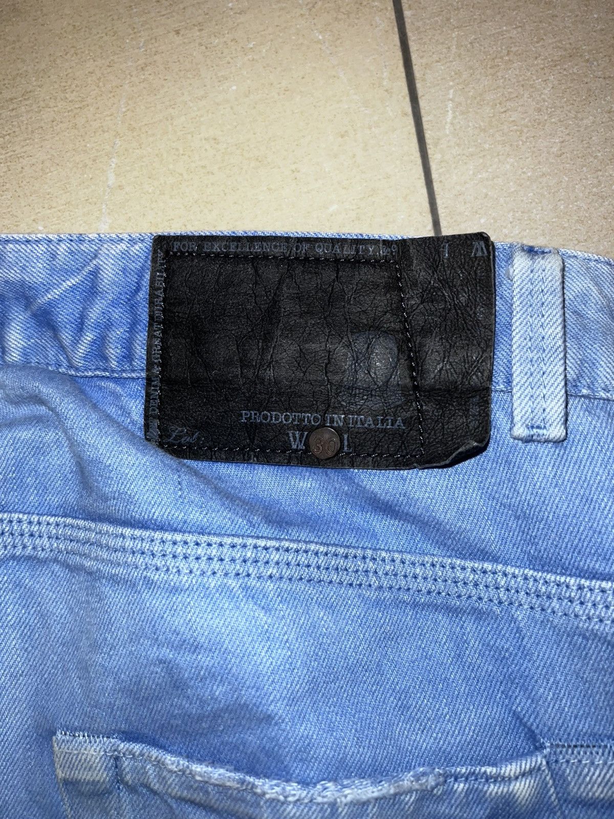 Diesel Black Gold SS16 Light Blue Jeans