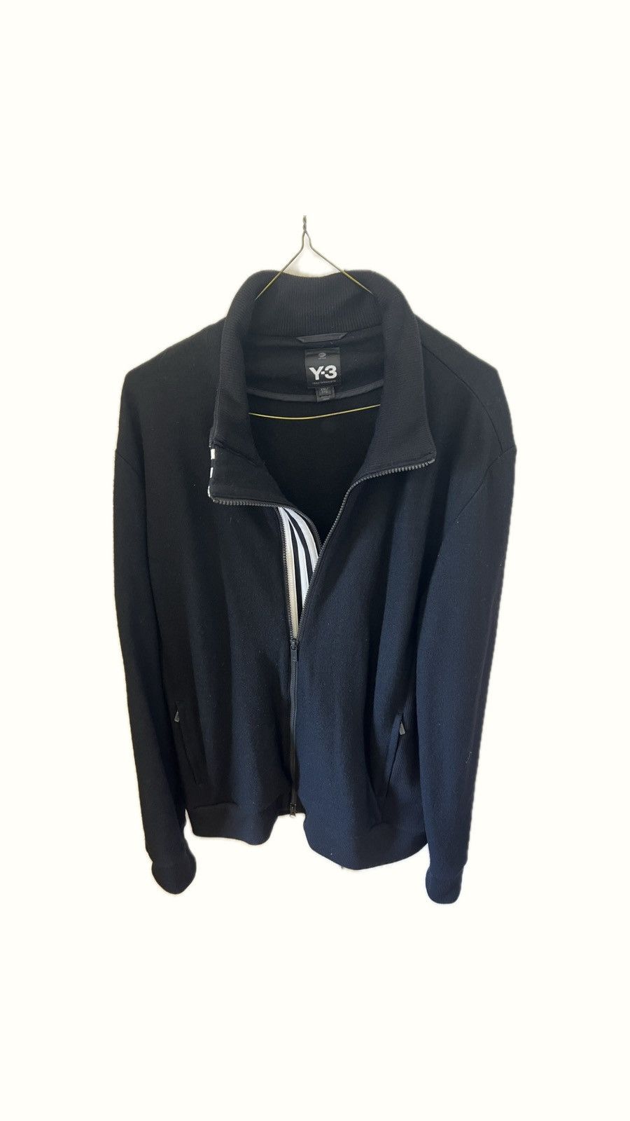 Adidas × Y-3 × Yohji Yamamoto Wool Y-3 Track Jacket Size US XL / EU 56 / 4 - 4 Thumbnail