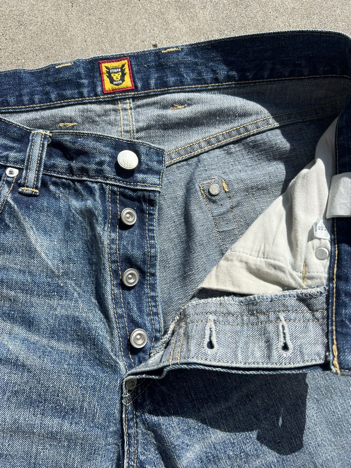 Human Made Human Made Red-line Selvedge Denim Carpenter Jeans Size US 30 / EU 46 - 3 Thumbnail