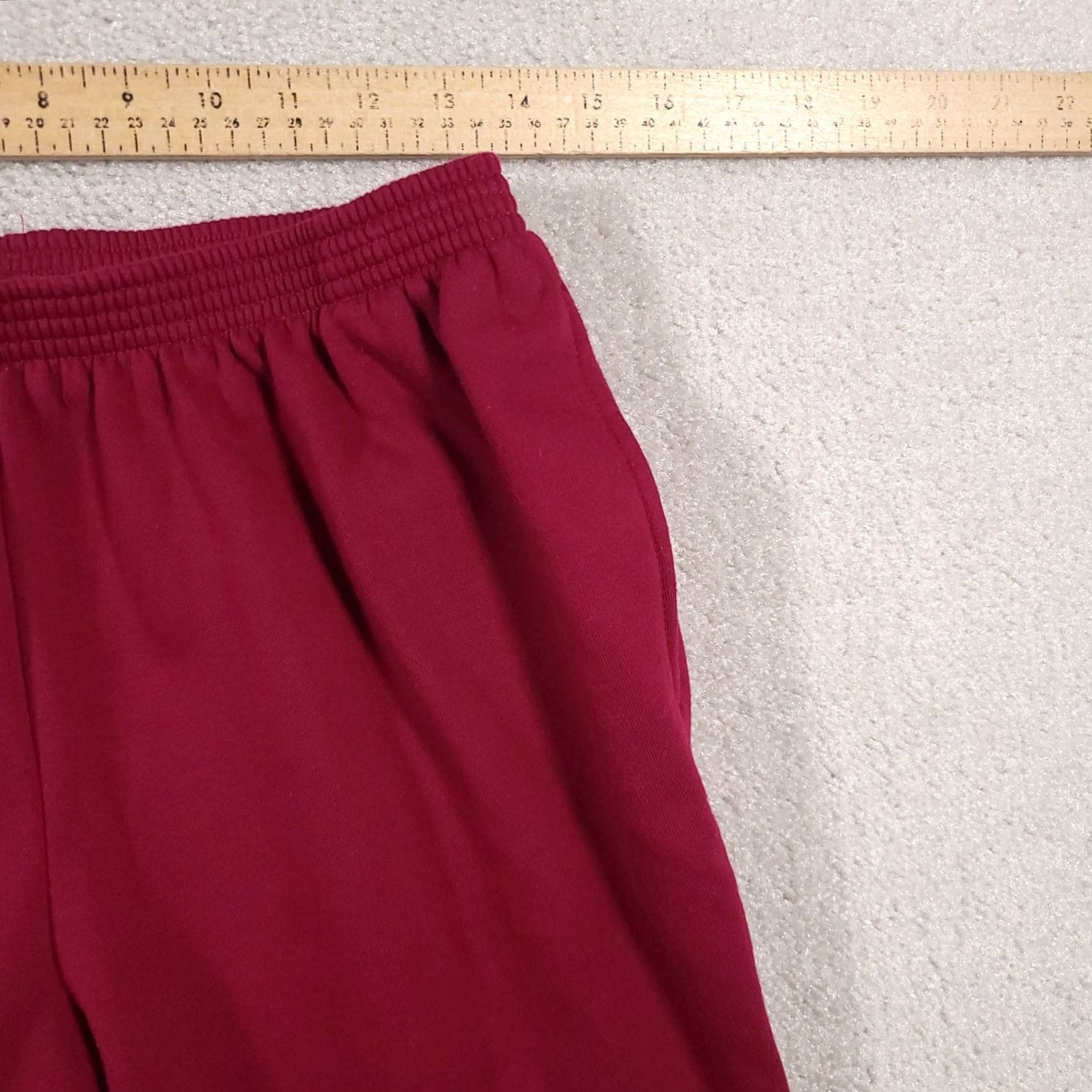 Vintage VINTAGE Alfred Dunner Pants Women's 12 Red Sweatpants Polyester Blend Elastic Waist Size 34" / US 12 / IT 48 - 6 Thumbnail