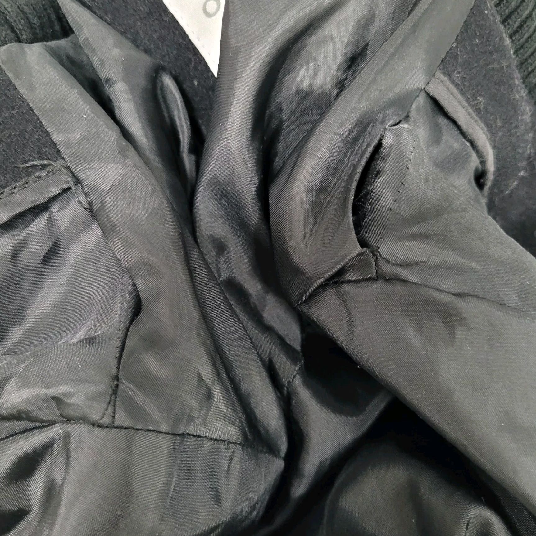 Vintage VINTAGE ORSAY Black Wool Blend Full Zip Buttoned Belted Knit Collared Coat Women's Size 38 US 6 Size XS / US 0-2 / IT 36-38 - 7 Thumbnail