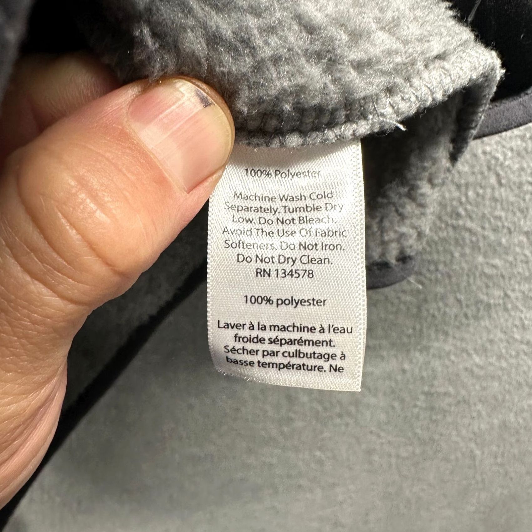 Vineyard Vines Vineyard Vines Vest Womens Small Gray Sherpa Zip Up Sweatshirt Sweatshirt Vest Ladies Size S / US 4 / IT 40 - 6 Thumbnail