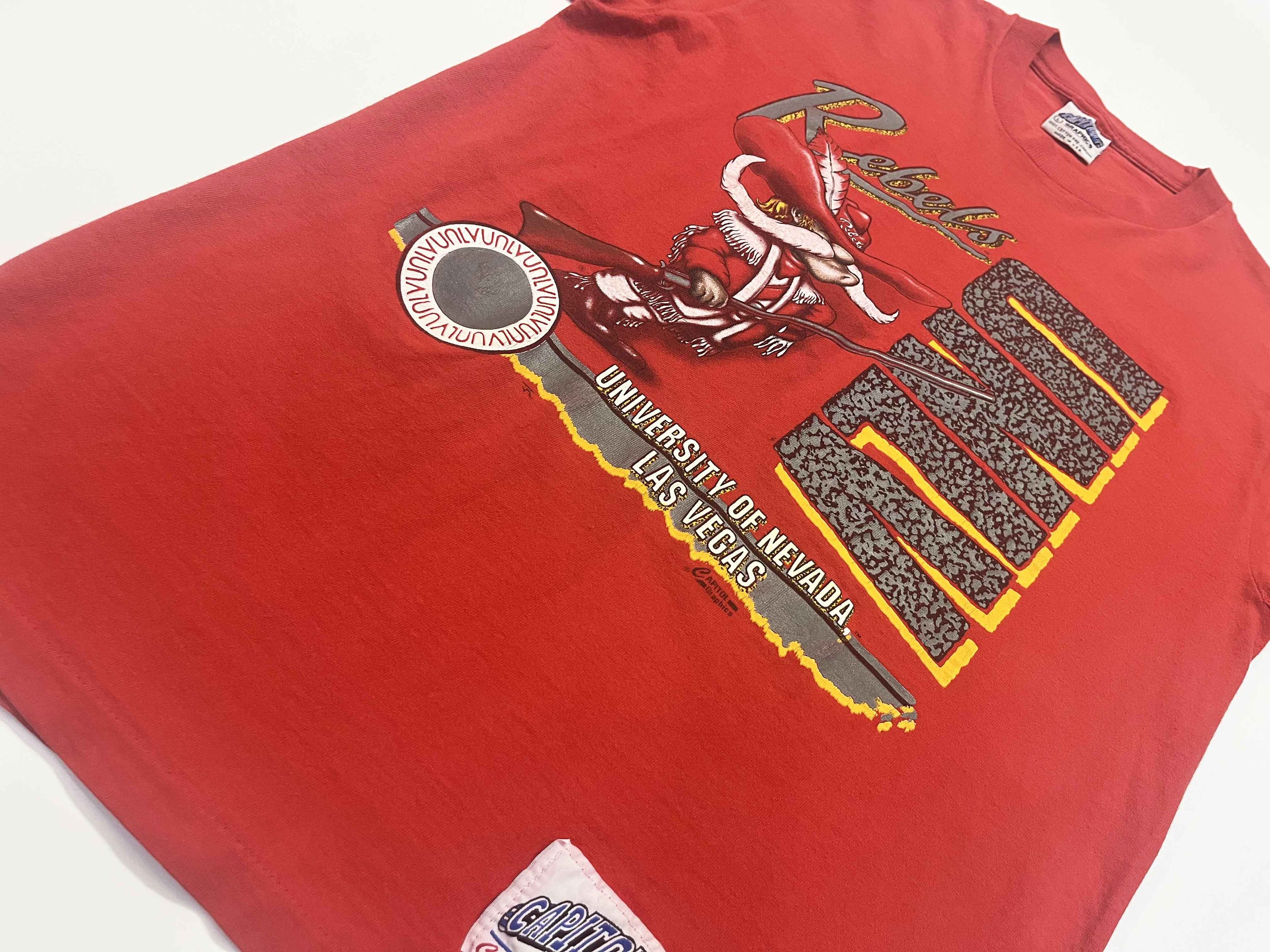 NCAA Vintage Capitol Graphics UNLV Runnin' Rebels NCAA T-Shirt Size US L / EU 52-54 / 3 - 5 Thumbnail