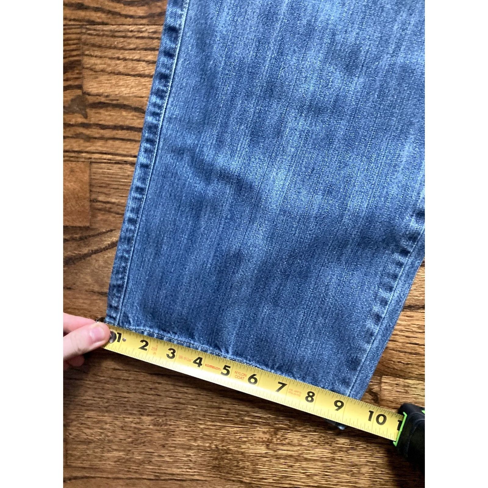 Ermenegildo Zegna VINTAGE Ermenegildo Zegna Jeans Mens 42 Blue Denim Straight Leg Made In Italy Size US 42 / EU 58 - 3 Thumbnail