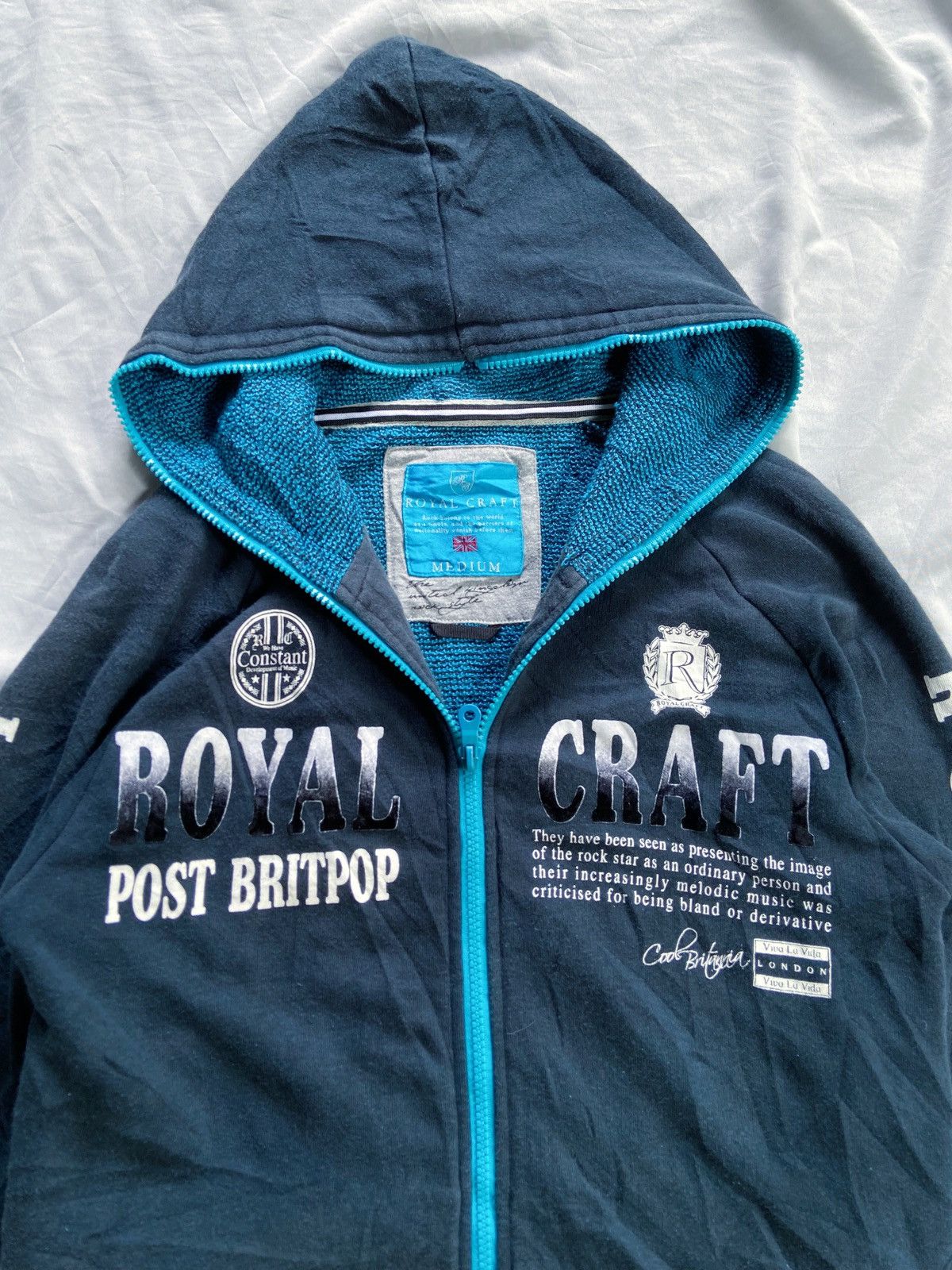 Beauty Beast JAPANESE ROYAL CRAFT ZIP HOODIE hysteric glamour kapital Size US M / EU 48-50 / 2 - 4 Thumbnail