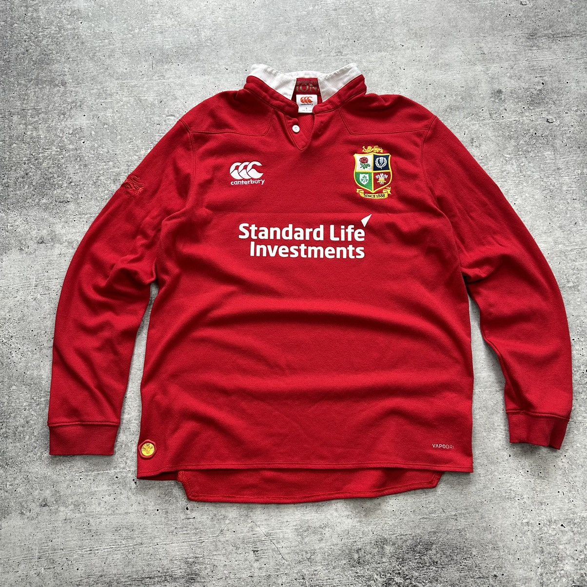 Canterbury of New Zealand British & Irish Lions 2017 Rugby Union L/S Home Shirt Jersey Size US L / EU 52-54 / 3 - 1 Thumbnail