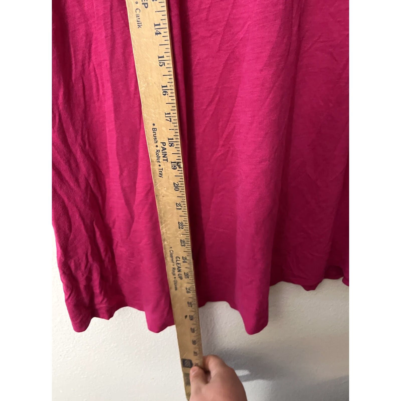Eddie Bauer Eddie Bauer Active Sweatshirt Womens 2XL Pink V-Neck 3/4 Sleeve Pullover Shirt Womens Pink 3/4 Sleeve Sweatshirt Size XXL / US 16-18 / IT 52-54 - 4 Thumbnail