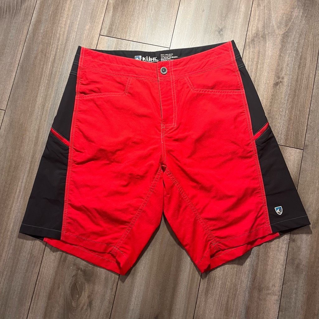 Kuhl Kuhl Red Athletic Casual Shorts Men 32 Size US 32 / EU 48 - 1 Thumbnail