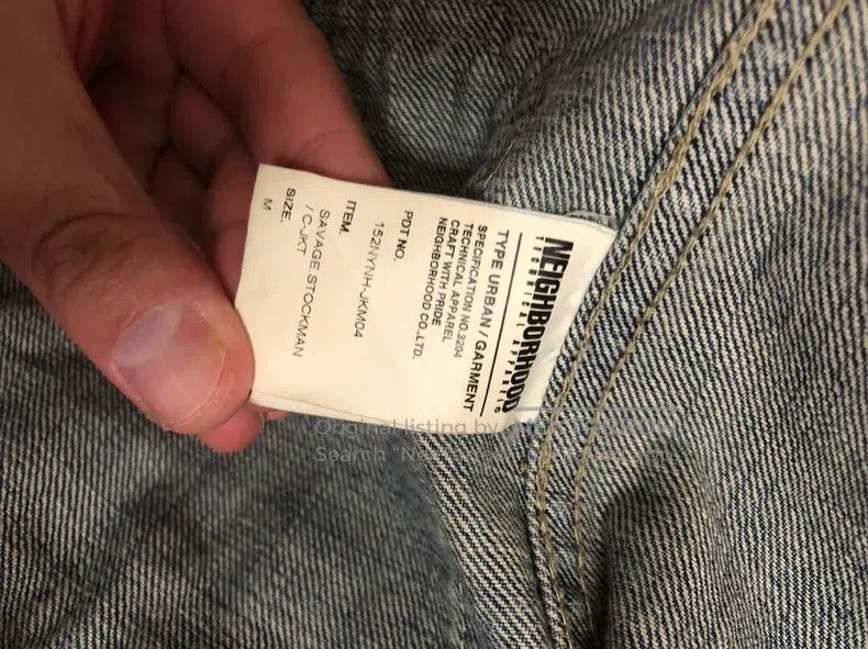 Neighborhood Neighborhood Denim Jacket Size US M / EU 48-50 / 2 - 6 Thumbnail