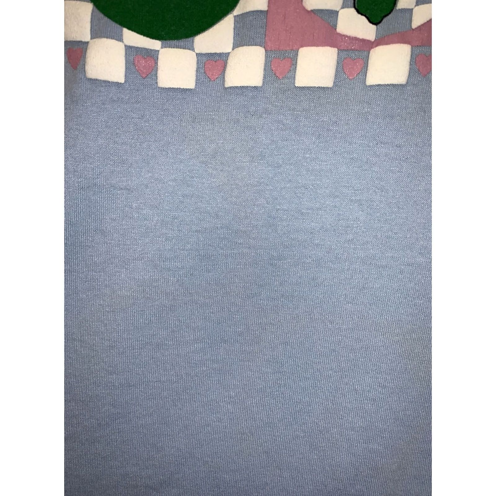 Hanes VINTAGE Womens Blue Iowa Graphic T Shirt XL-8607 Hanes Shirt Graphic 1990s Cotton Blend Size XL / US 12-14 / IT 48-50 - 6 Thumbnail