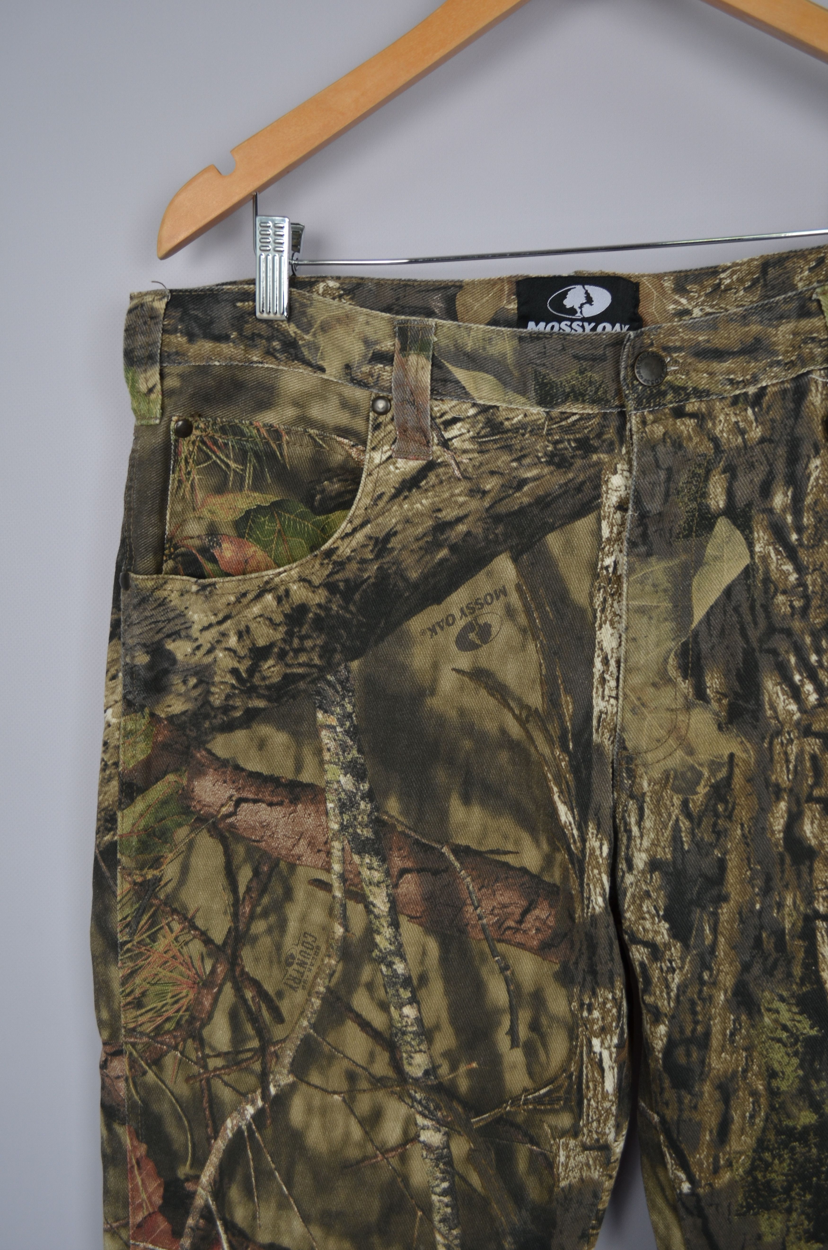 Mossy Oaks Mossy Oak Jeans Camo Breakup Country Pattern Straight W36 32 Size US 36 / EU 52 - 4 Thumbnail