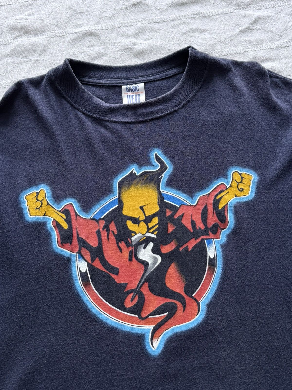 Thunderdome Vintage 90s Thunderdrome Wizard Gabber Band T-Shirt Tee Size US L / EU 52-54 / 3 - 4 Thumbnail