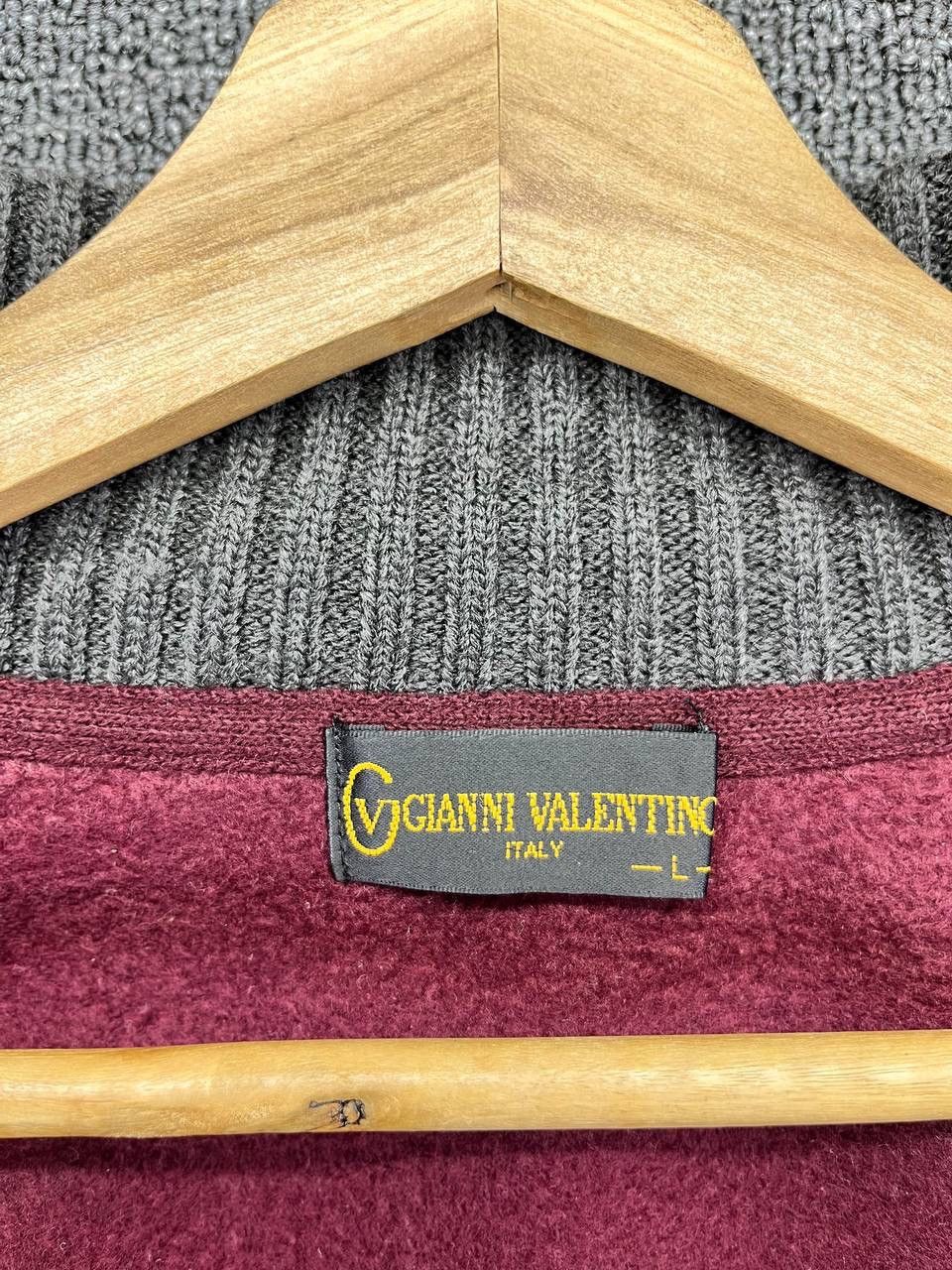 Gianni Valentino Vintage Gianni Valentino Rare Knit Jacket Size US L / EU 52-54 / 3 - 7 Thumbnail