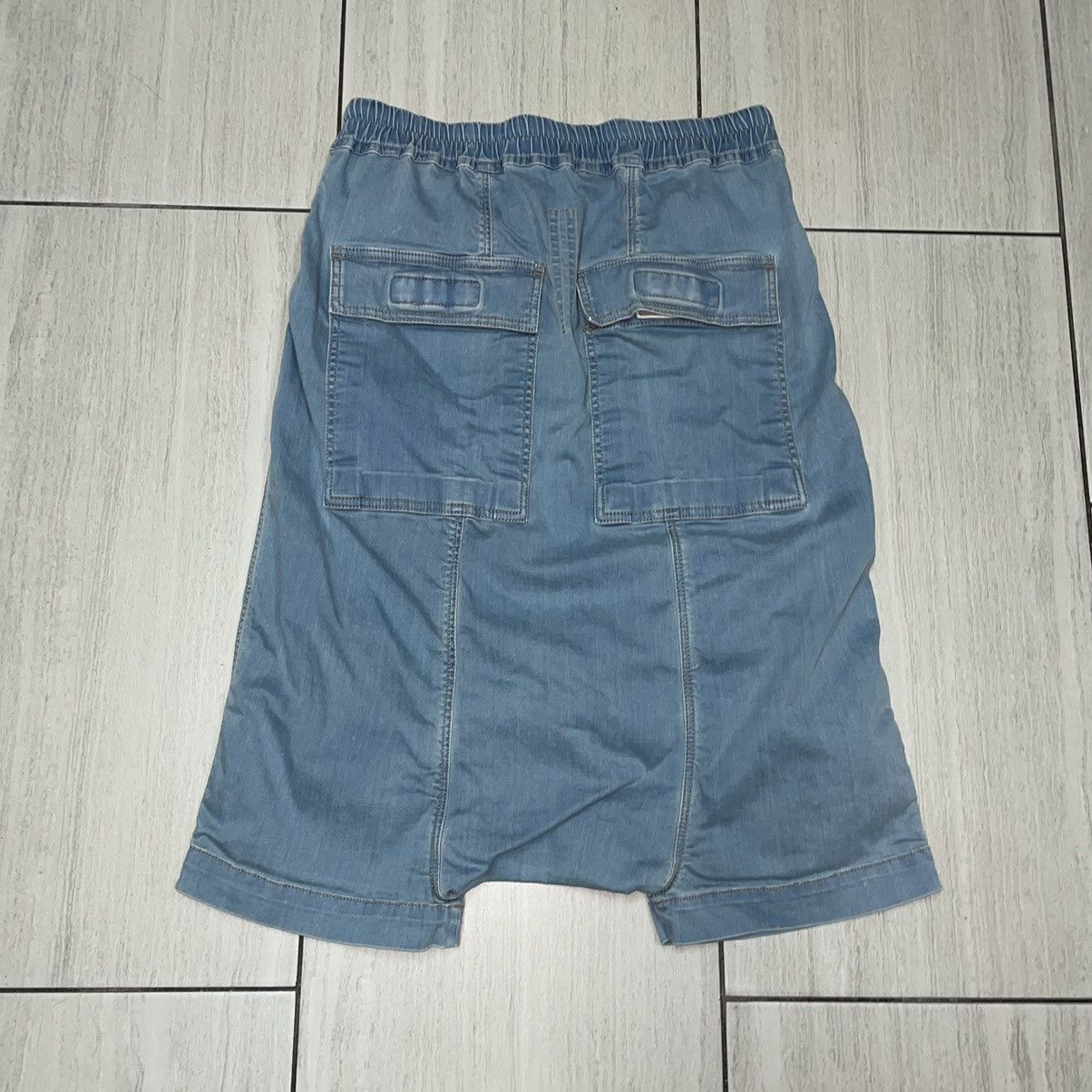 Rick Owens Rick Owens Shorts Soft Blue Drop Crotch Size US 30 / EU 46 - 7 Thumbnail