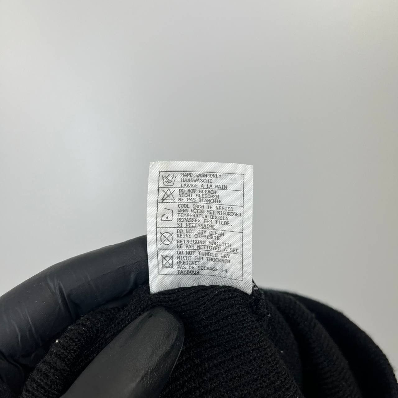 Carhartt Carhartt Logo Knit Beanie Hat Black Brown Acrylic One Size Size ONE SIZE - 3 Thumbnail