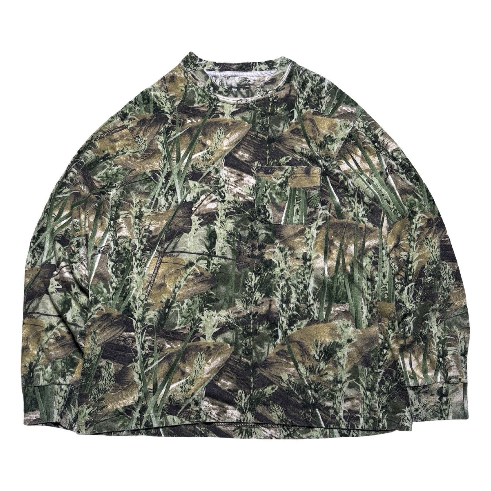 Other Vintage Y2K Evolved Angler Fishouflage Camo Hunting Shirt L Size US L / EU 52-54 / 3 - 1 Thumbnail