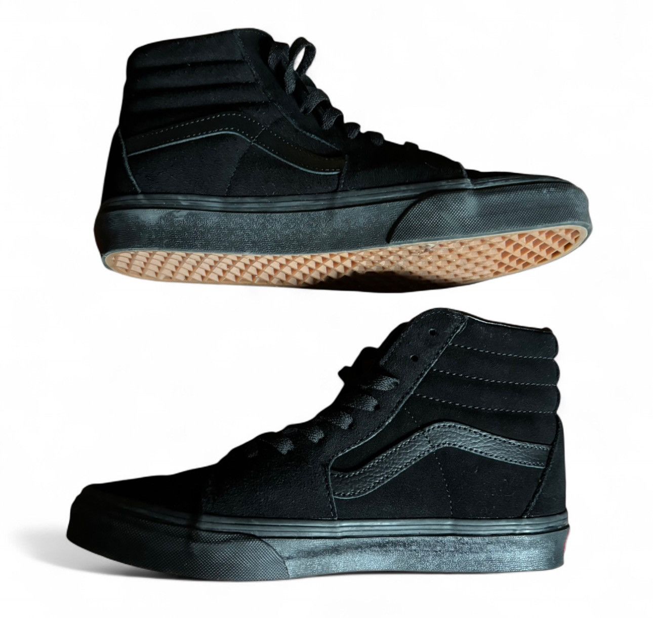 Vans Vans Sk8-Hi Black Monochrome Size US 8.5 / EU 41-42 - 2 Thumbnail