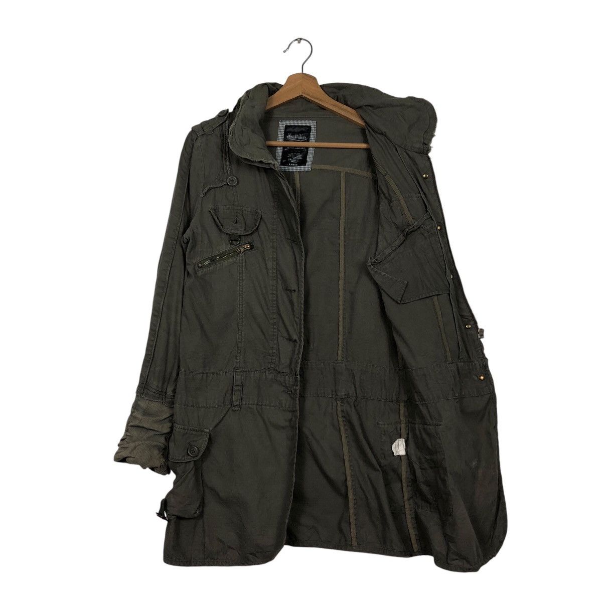 Japanese Brand × Von Dutch 📌Vintage Parka Biker Jacket Von Dutch Bondage Parachute Size US L / EU 52-54 / 3 - 12 Thumbnail